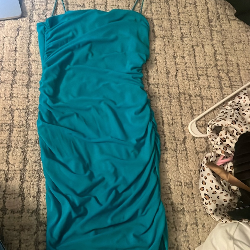 Princess Polly blue mini dress